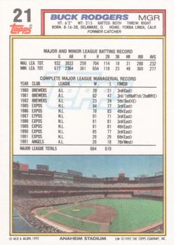 Buck Rodgers  baseball card collectible - Main Image 2