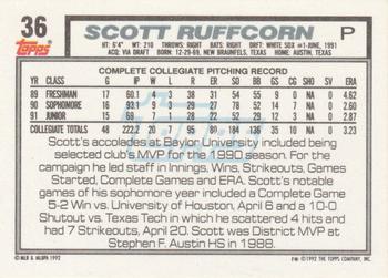 Scott Ruffcorn  baseball card collectible - Main Image 2