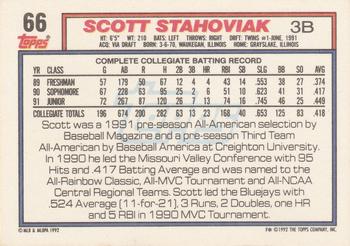 Scott Stahoviak  baseball card collectible - Main Image 2