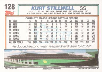 Kurt Stillwell  baseball card collectible - Main Image 2
