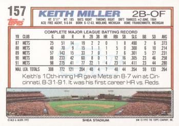 Keith Miller  baseball card collectible - Main Image 2