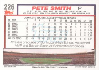 Pete Smith  baseball card collectible - Main Image 2