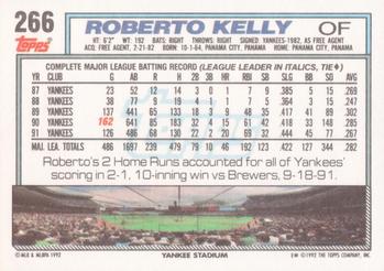 Roberto Kelly  baseball card collectible - Main Image 2