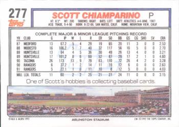 Scott Chiamparino  baseball card collectible - Main Image 2