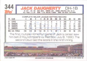 Jack Daugherty  baseball card collectible - Main Image 2