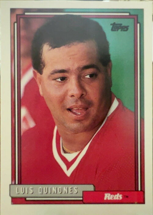 Luis Quinones  baseball card collectible - Main Image 3