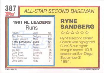 Ryne Sandberg  baseball card collectible - Main Image 2