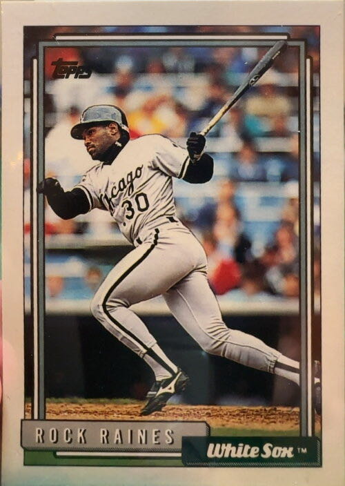 Rock Raines  baseball card collectible - Main Image 3