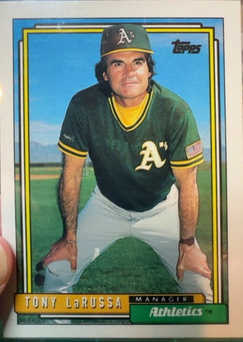 Tony La Russa  baseball card collectible - Main Image 3
