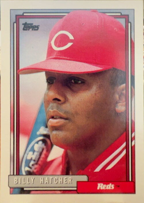 Billy Hatcher  baseball card collectible - Main Image 3