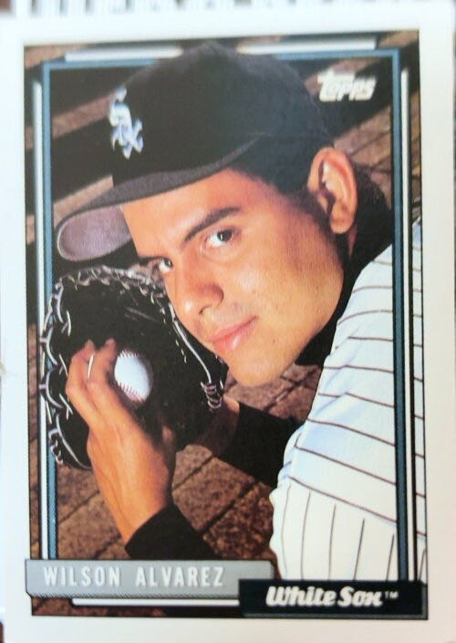 Wilson Alvarez  baseball card collectible - Main Image 3