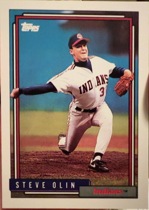 Steve Olin  baseball card collectible - Main Image 3