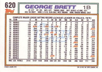 George Brett  baseball card collectible - Main Image 2