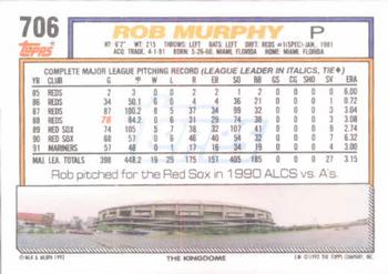 Rob Murphy  baseball card collectible - Main Image 2