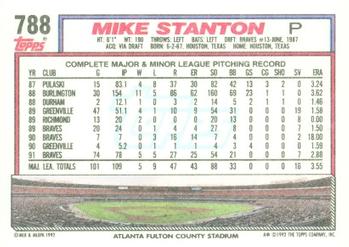 Mike Stanton  baseball card collectible - Main Image 2