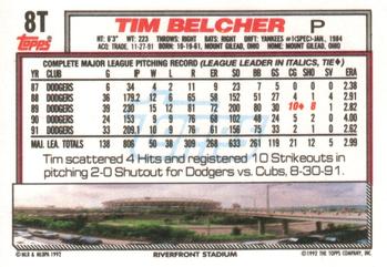 Tim Belcher  baseball card collectible - Main Image 2