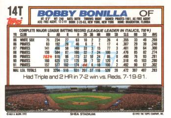 Bobby Bonilla  baseball card collectible - Main Image 2