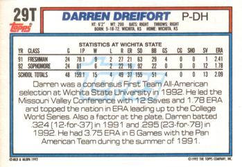 Darren Dreifort  baseball card collectible - Main Image 2