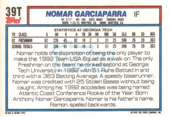 Nomar Garciaparra  baseball card collectible - Main Image 2