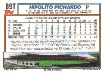 Hipolito Pichardo  baseball card collectible - Main Image 2