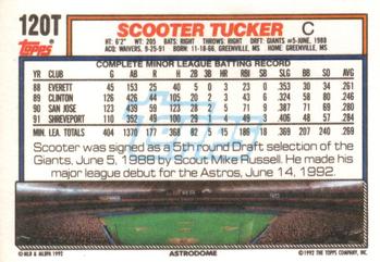 Scooter Tucker  baseball card collectible - Main Image 2