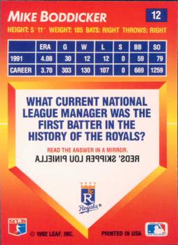 Mike Boddicker  baseball card collectible - Main Image 2