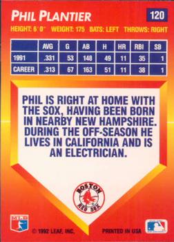 Phil Plantier  baseball card collectible - Main Image 2