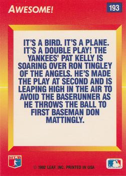 Pat Kelly / Ron Tingley  baseball card collectible - Main Image 2