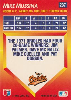 Mike Mussina  baseball card collectible - Main Image 2