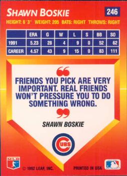 Shawn Boskie  baseball card collectible - Main Image 2