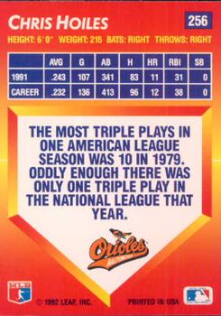 Chris Hoiles  baseball card collectible - Main Image 2