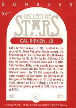Cal Ripken, Jr.  baseball card collectible - Main Image 2