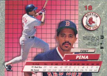Tony Pena  baseball card collectible - Main Image 2