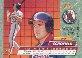 Dick Schofield  baseball card collectible - Main Image 2