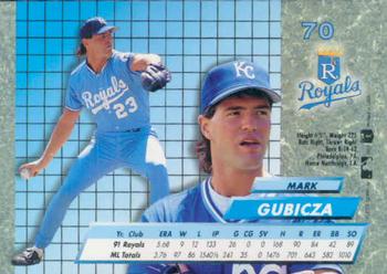 Mark Gubicza  baseball card collectible - Main Image 2
