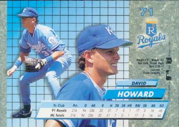 David Howard  baseball card collectible - Main Image 2