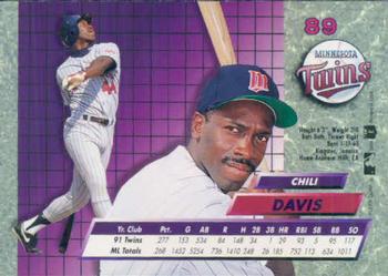 Chili Davis  baseball card collectible - Main Image 2