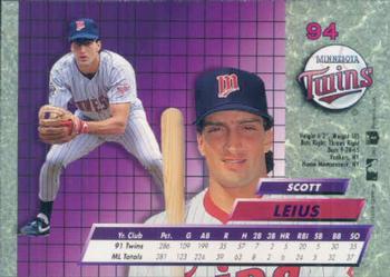 Scott Leius  baseball card collectible - Main Image 2