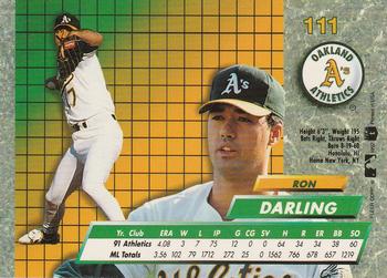Ron Darling  baseball card collectible - Main Image 2