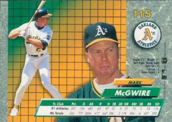 Mark McGwire  baseball card collectible - Main Image 2