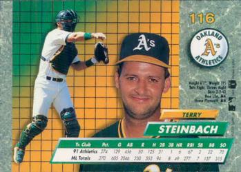 Terry Steinbach  baseball card collectible - Main Image 2