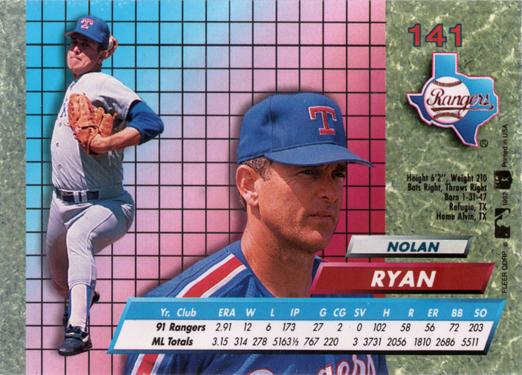 Nolan Ryan  baseball card collectible - Main Image 2