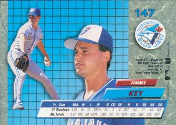 Jimmy Key  baseball card collectible - Main Image 2