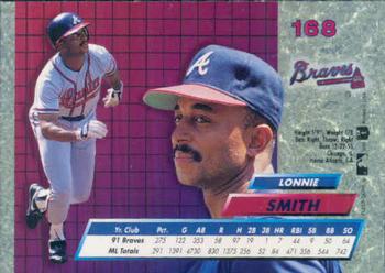 Lonnie Smith  baseball card collectible - Main Image 2