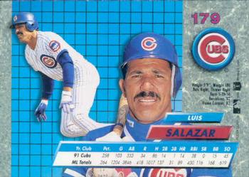 Luis Salazar  baseball card collectible - Main Image 2
