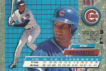 Ryne Sandberg  baseball card collectible - Main Image 2