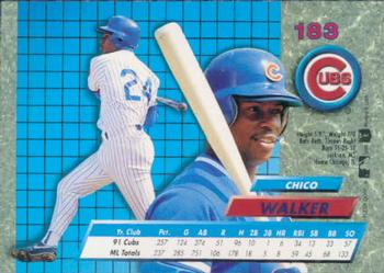 Chico Walker  baseball card collectible - Main Image 2