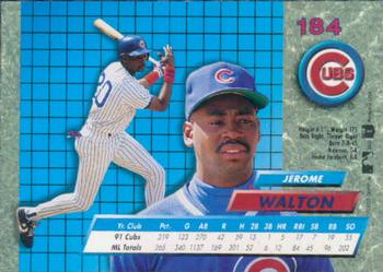 Jerome Walton  baseball card collectible - Main Image 2