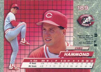 Chris Hammond  baseball card collectible - Main Image 2