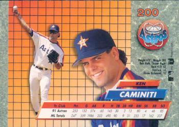 Ken Caminiti  baseball card collectible - Main Image 2